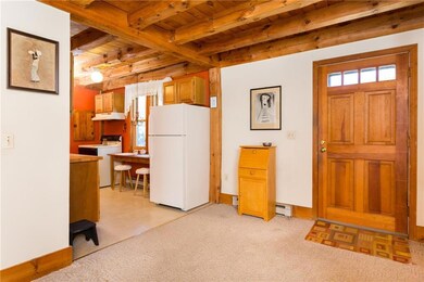 Comfortable kitchen area