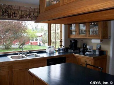 Kitchen. More large windows make for cheery days.
