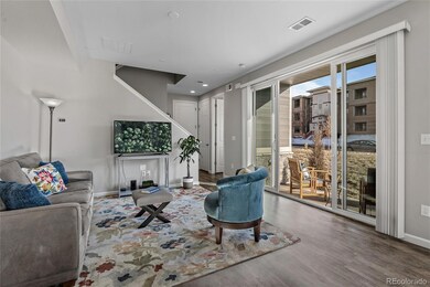 Living Room with Access to Covered Patio