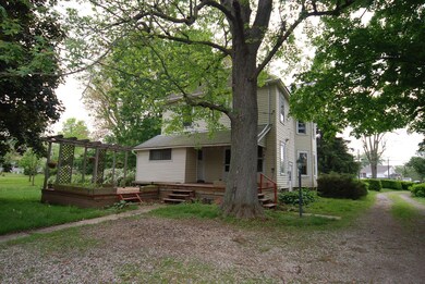rear of home