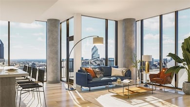 Living room featuring a healthy amount of sunlight