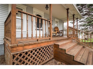 Charming front porch