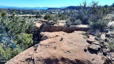 rock plateau on parcel