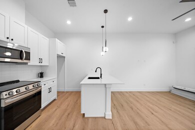 Side view of the downstairs