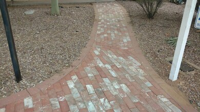 USED BRICK PATH ENTRY