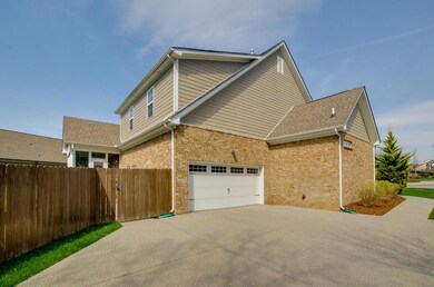 Sidecar 2 car garage with tons of custom built storage.