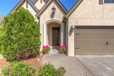 Tall entry welcomes guests. Home is fresh and clea