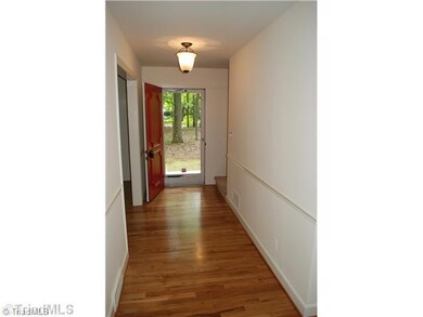 Entry. All the hardwood flooring on the main level is new.
