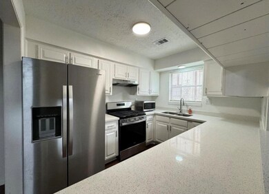 Stainless steel appliances included