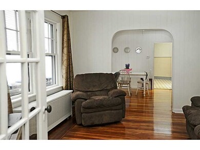 Living Room. looking from foyer to living room thr