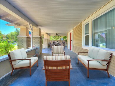 View of terrace featuring an outdoor hangout area