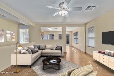 Great Room Virtually Staged
