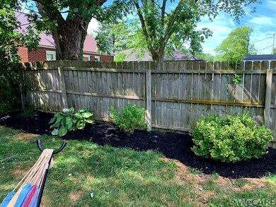 privacy fence and landscaping view