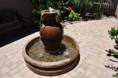 Courtyard water feature