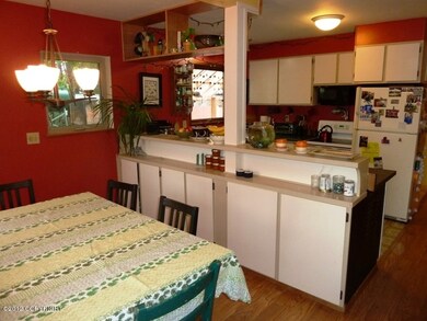 dining room and kitchen