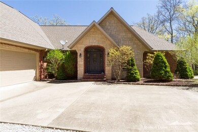Secluded and gated, yet on paved roads