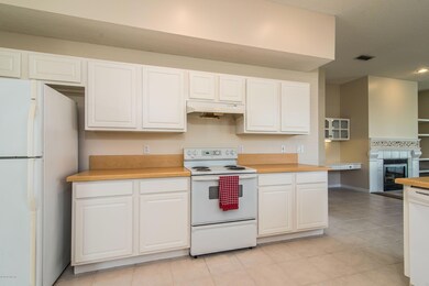 Kitchen Range and Fridge