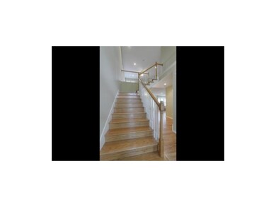Hardwood treads on stairs!