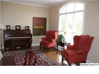 Formal Living Room with new hardwood floors!