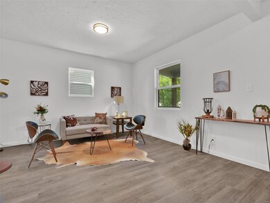 Lots of light and space in the living room