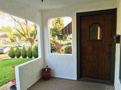 Front Door under Covered Patio