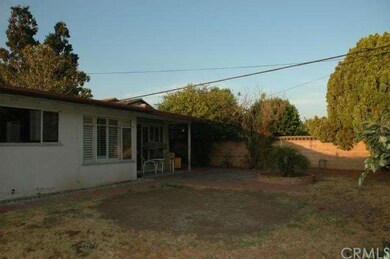 Large Back Yard With Covered Patio
