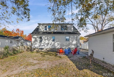 Rear view of property