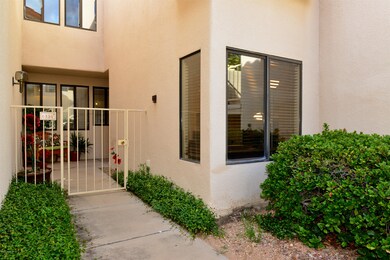 Gated Front Courtyard