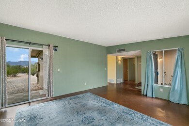 Living Room w/ Sliding Door