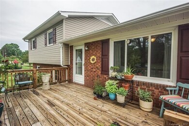 Front door with a wonderful front porch