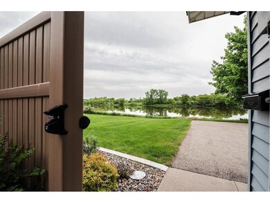 This is the view from the patio!
