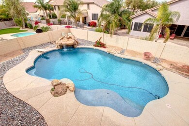 Balcony to pool view