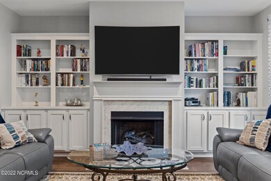 Fireplace and Built Ins