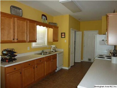 Bright and airy kitchen with pantry