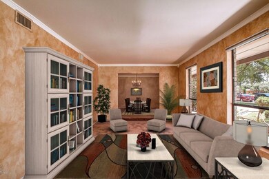staged Living and Dining