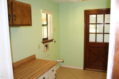 Laundry room view