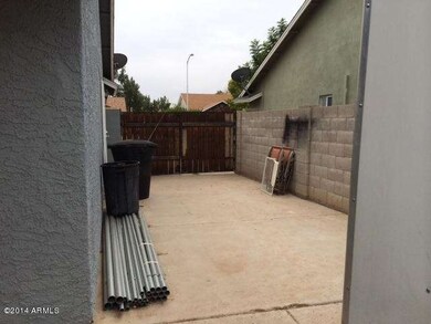 RV parking behind RV gate.