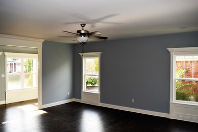 Sunny foyer with great closet