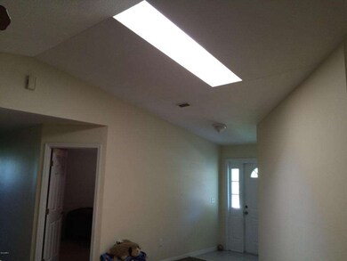 Skylight in Foyer
