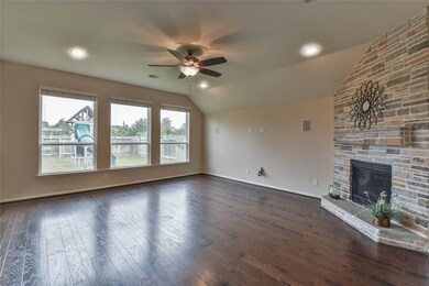 Great Views from Large Family Room overlooks Big Backyard and out to Green-Belt.  No Back-Door Neighbors.
