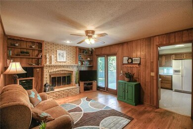 First floor family room with slider to backyard!