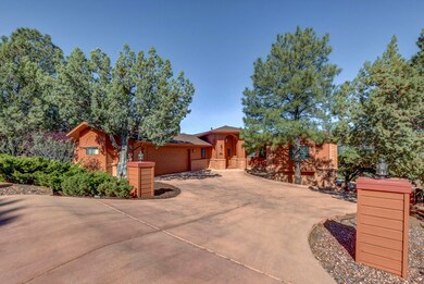 Large, flat driveway