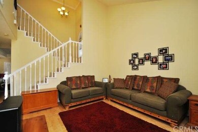 This living room photo was taken from the front -n