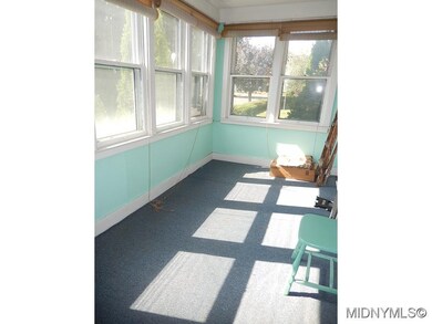 Full Front Enclosed Porch