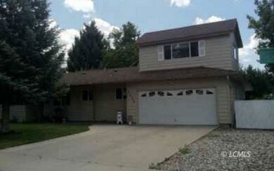 home front showing garage