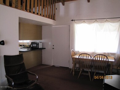 Dining area, front door