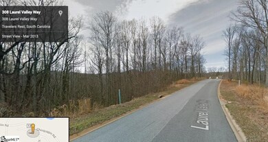 View Looking Towards End of Road (Cul-de-Sac)
