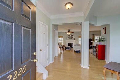 Front door view