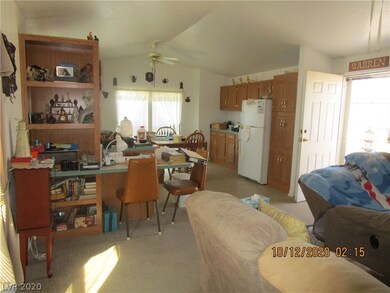 living room toward kitchen