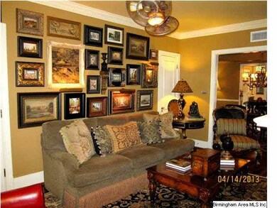 Plenty of wall space for your collection of art to